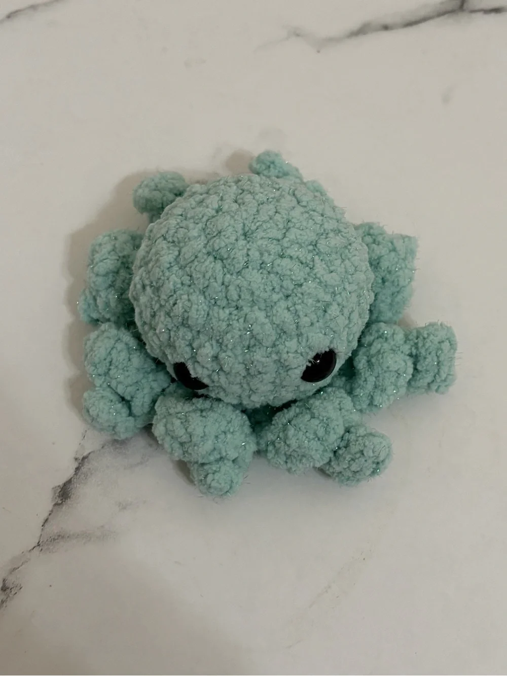 Teal Sparkle Crochet October 🐙 - Picture 4 of 4